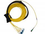 Armored MPO Breakout Fiber Patch Cord